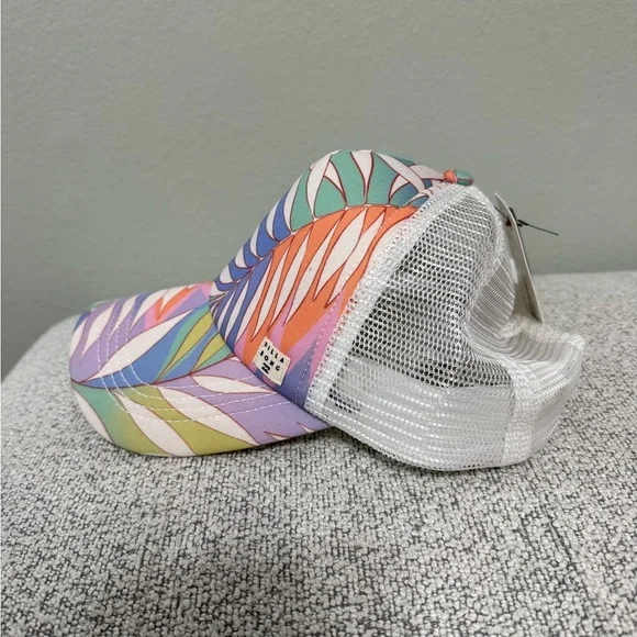 Billabong Heritage Mashup Trucker Hat Lilac Breeze - Picture 2 of 8